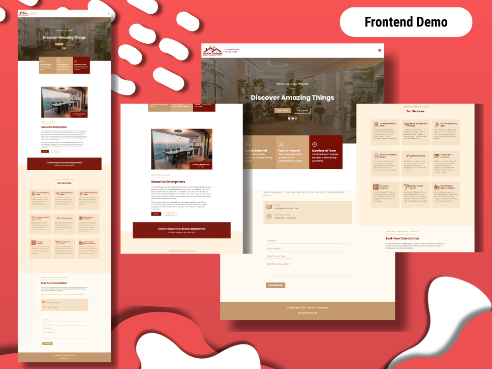 frontend project portfolio